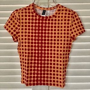 NWT XS Petite or Child Size Dots T Shirt
